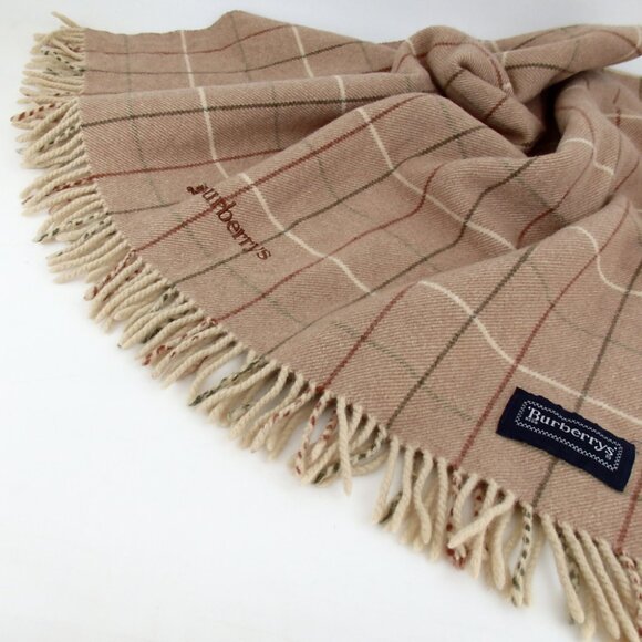 Authentic BURBERRYS blanket wool [Used] - Picture 2 of 10